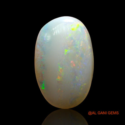 3.00 Cts Natural Australian Fire Opal Loose Gemstone Oval Cabochon 14x9x4 mm AE-316
