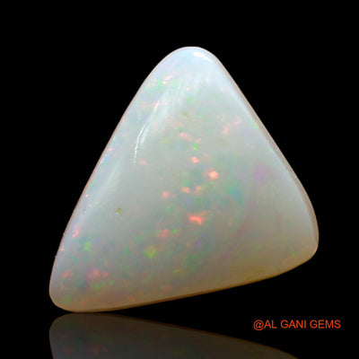 2.00 Cts Natural Australian Fire Opal Loose Gemstone Trillion Cabochon 11x10x4 mm AE-318