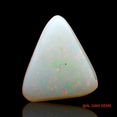 2.00 Cts Natural Australian Fire Opal Loose Gemstone Trillion Cabochon 11x10x4 mm AE-318