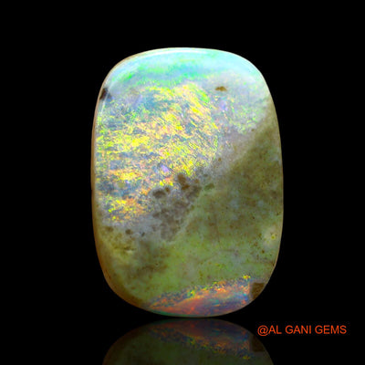 9.00 Cts Unheated Australian Fire Opal Loose Gemstone Fancy Cabochon Natural 18x13x5 mm AE-31