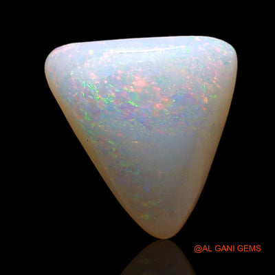 2.00 Cts Unheated Australian Fire Opal Loose Gemstone Trillion Cabochon Natural 11x10x4 mm AE-325
