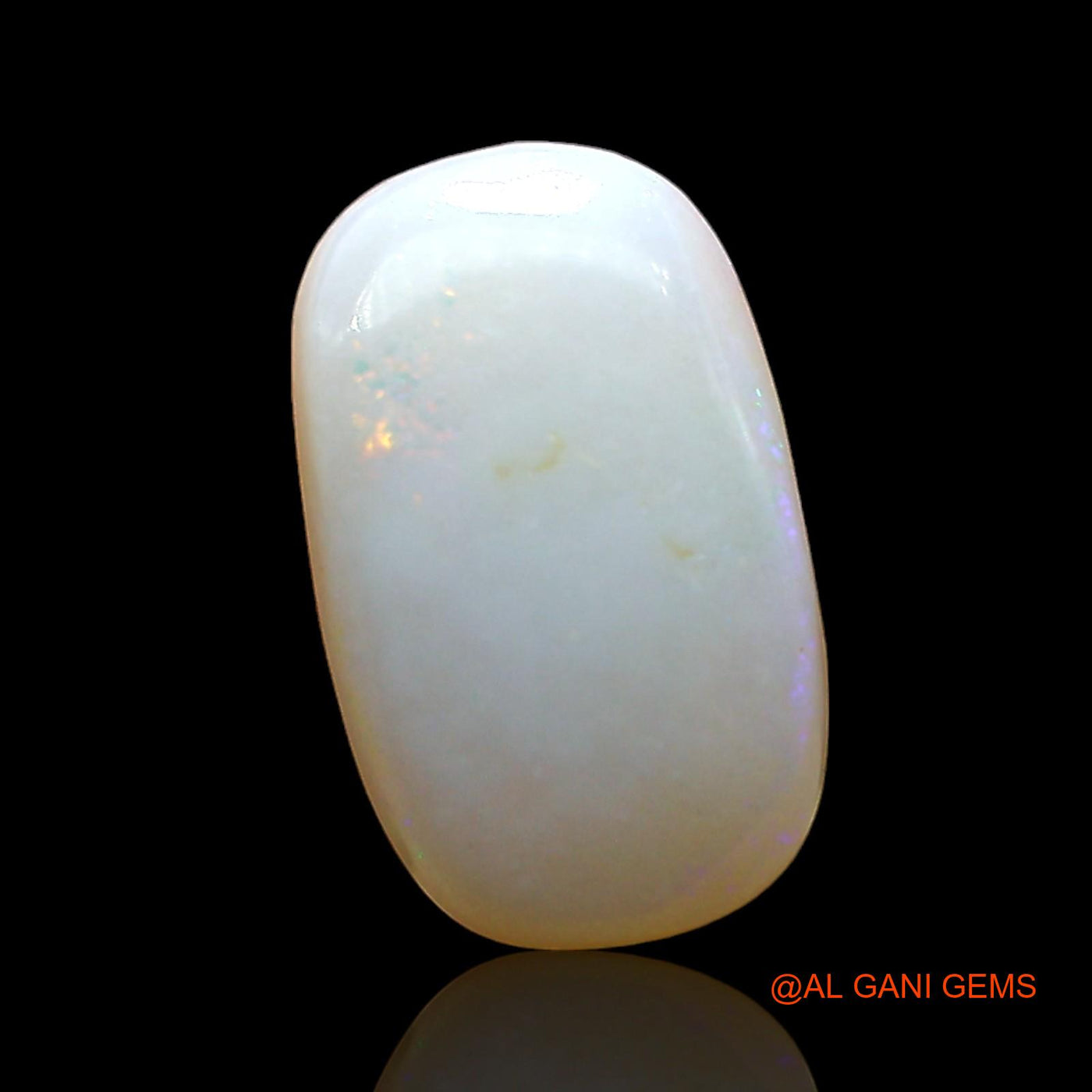 3.00 Cts Natural Australian Fire Opal Loose Gemstone Oval Cabochon 14x8x3 mm AE-328