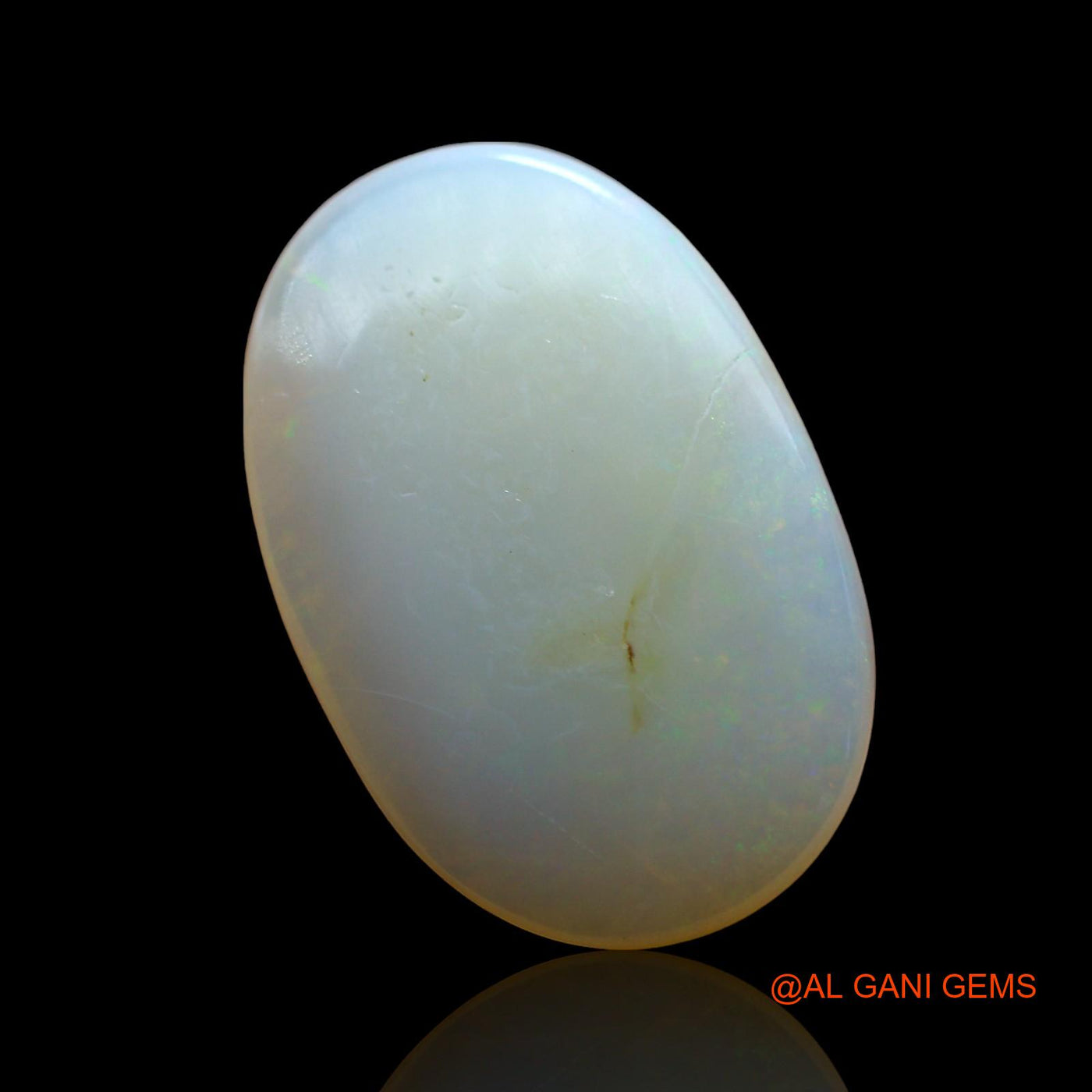 6.00 Cts Natural Australian Fire Opal Loose Gemstone Oval Cabochon 20x13x3 mm AE-32
