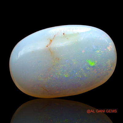 2.00 Cts Natural Australian Fire Opal Loose Gemstone Oval Cabochon 13x9x3 mm AE-331