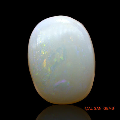 3.00 Cts Natural Australian Fire Opal Loose Gemstone Oval Cabochon 12x9x4 mm AE-332