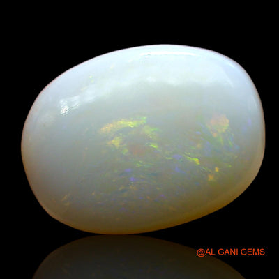 3.00 Cts Natural Australian Fire Opal Loose Gemstone Oval Cabochon 12x9x4 mm AE-332