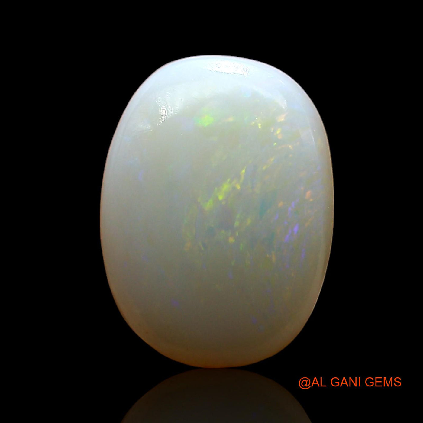 3.00 Cts Natural Australian Fire Opal Loose Gemstone Oval Cabochon 12x9x4 mm AE-332