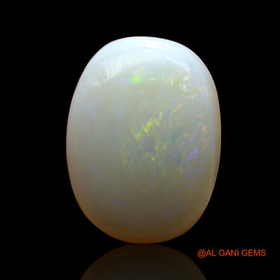 3.00 Cts Natural Australian Fire Opal Loose Gemstone Oval Cabochon 12x9x4 mm AE-332