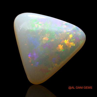 2.00 Cts Natural Australian Fire Opal Trillion Cabochon Loose Gemstone For Jewelry 11x11x4 mm AE-333