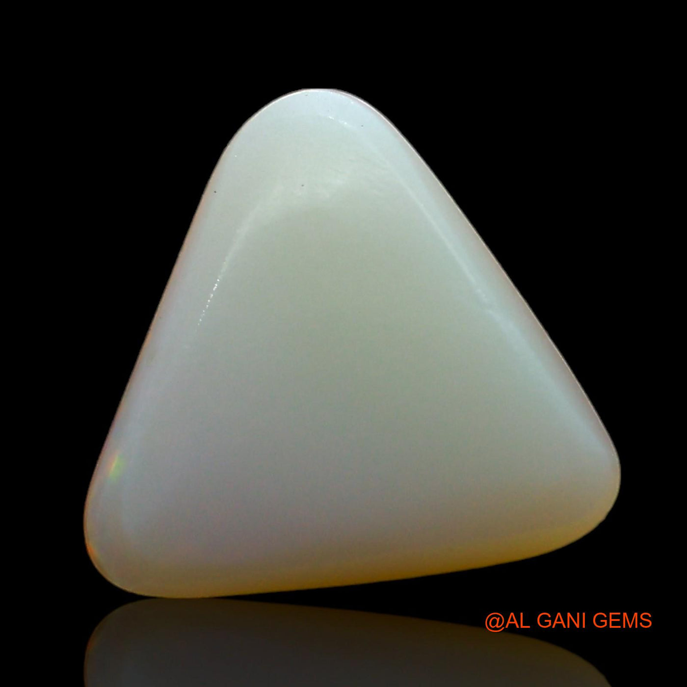 2.00 Cts Natural Australian Fire Opal Trillion Cabochon Loose Gemstone For Jewelry 11x11x4 mm AE-333