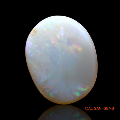 2.00 Cts Natural Australian Fire Opal Loose Gemstone Oval Cabochon 12x10x3 mm AE-334