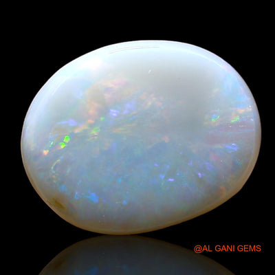 2.00 Cts Natural Australian Fire Opal Loose Gemstone Oval Cabochon 12x10x3 mm AE-334
