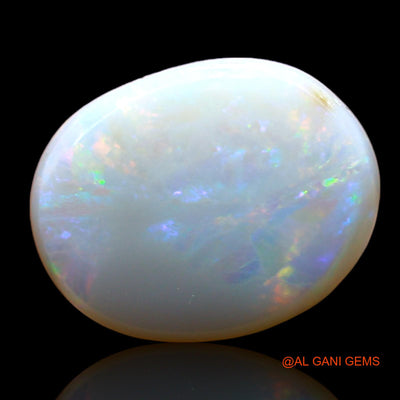 2.00 Cts Natural Australian Fire Opal Loose Gemstone Oval Cabochon 12x10x3 mm AE-334