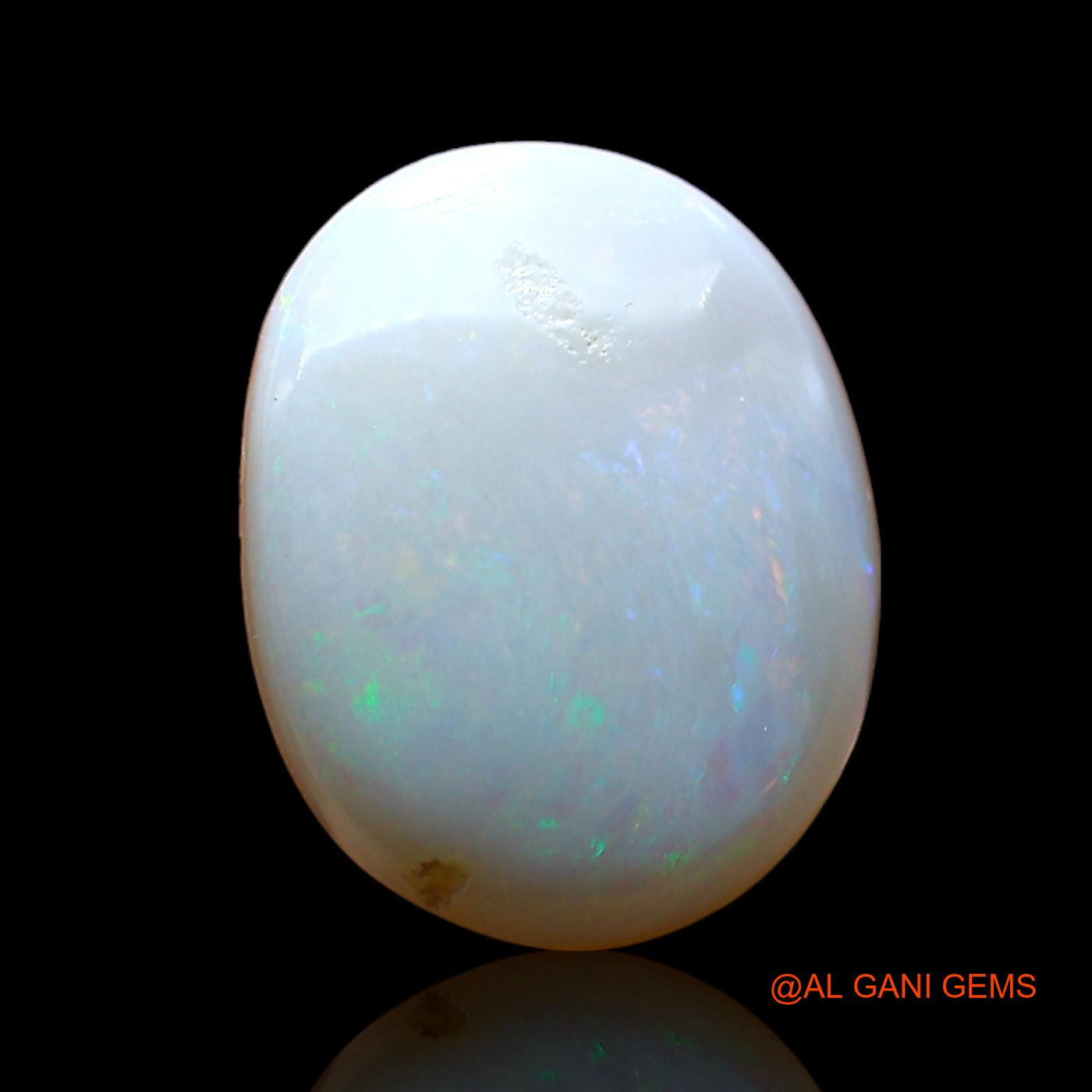 2.00 Cts Natural Australian Fire Opal Loose Gemstone Oval Cabochon 12x10x3 mm AE-334