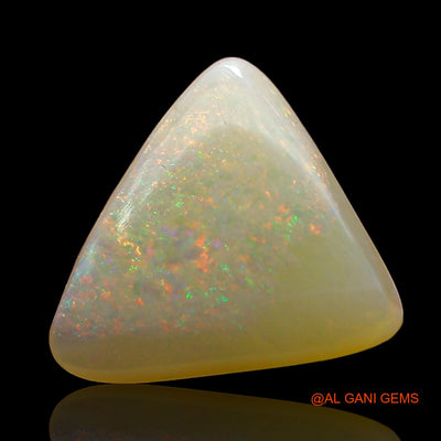 2.00 Cts Unheated Australian Fire Opal Loose Gemstone Trillion Cabochon Natural 11x11x3 mm AE-336