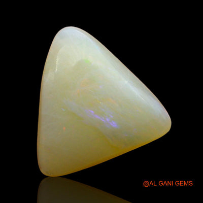 2.00 Cts Unheated Australian Fire Opal Loose Gemstone Trillion Cabochon Natural 11x11x3 mm AE-336