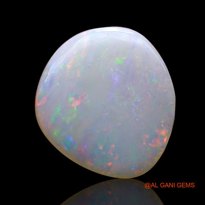 2.00 Cts Natural Australian Fire Opal Loose Gemstone Fancy Cabochon 12x11x2 mm AE-337