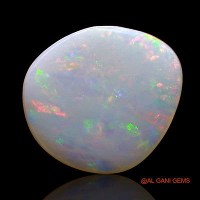 2.00 Cts Natural Australian Fire Opal Loose Gemstone Fancy Cabochon 12x11x2 mm AE-337