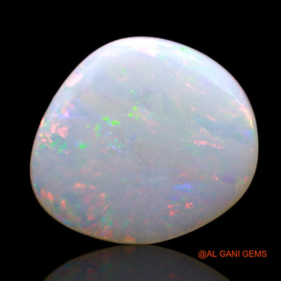 2.00 Cts Natural Australian Fire Opal Loose Gemstone Fancy Cabochon 12x11x2 mm AE-337