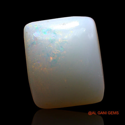 3.00 Cts Natural Australian Fire Opal Loose Gemstone Square Cabochon 11x9x4 mm AE-339