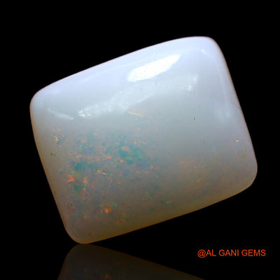 3.00 Cts Natural Australian Fire Opal Loose Gemstone Square Cabochon 11x9x4 mm AE-339
