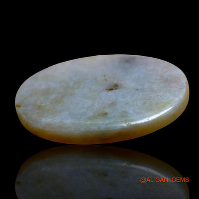 Natural Untreated Fire Opal Loose Gemstone Oval Cabochon From Australia 6.00 Cts 20x14x3 mm AE-33
