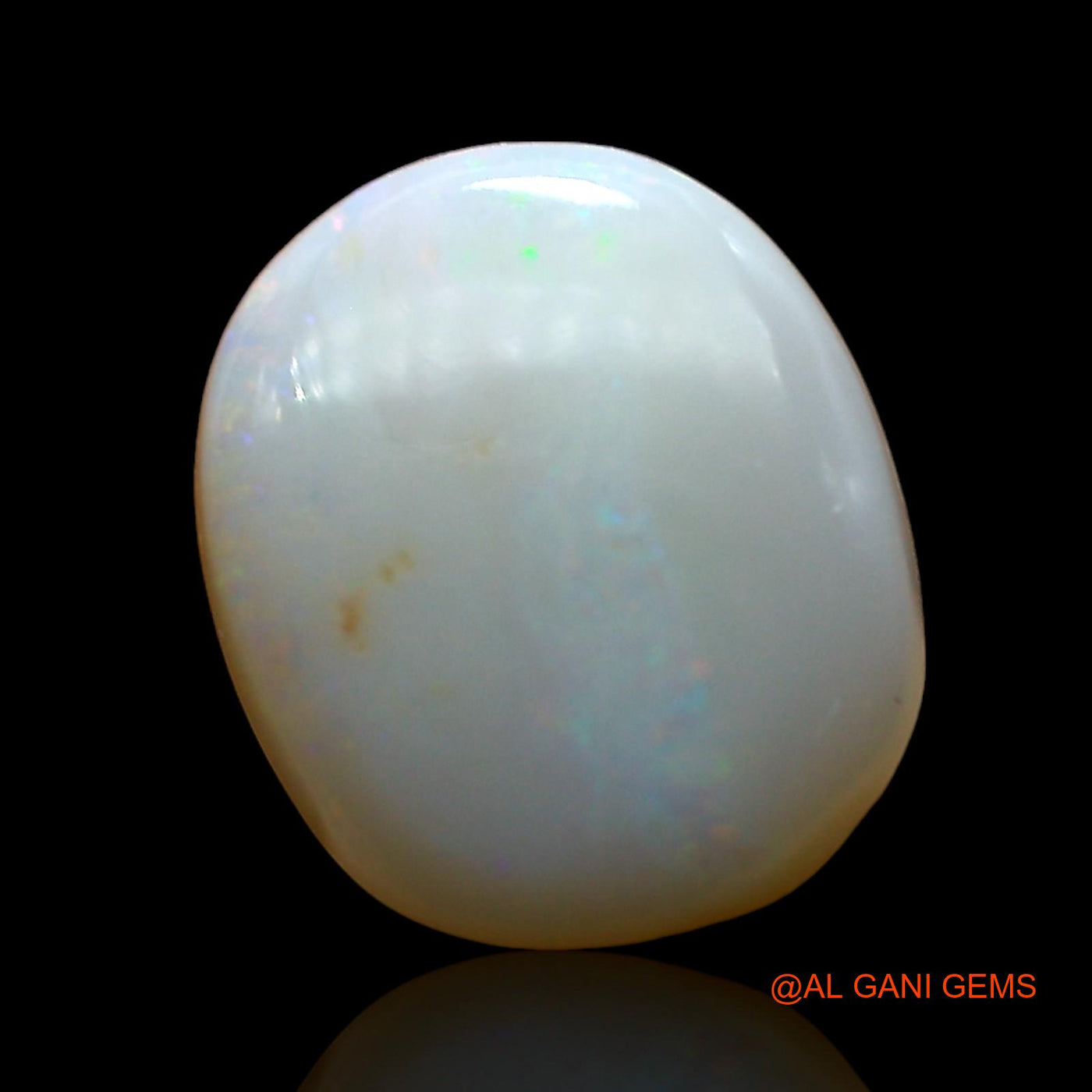 4.00 Cts Natural Australian Fire Opal Loose Gemstone Oval Cabochon 12x10x5 mm AE-340