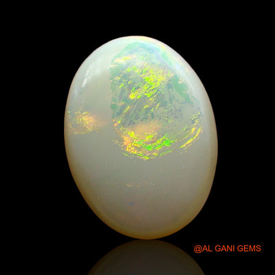 2.00 Cts Natural Australian Fire Opal Loose Gemstone Oval Cabochon 13x9x2 mm AE-343