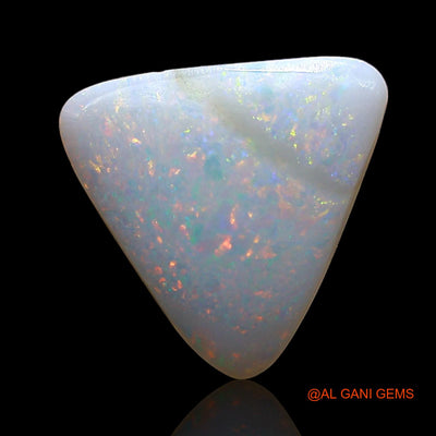 1.00 Cts Natural Australian Fire Opal Loose Gemstone Trillion Cabochon 11x11x2 mm AE-345