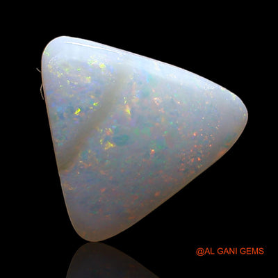1.00 Cts Natural Australian Fire Opal Loose Gemstone Trillion Cabochon 11x11x2 mm AE-345