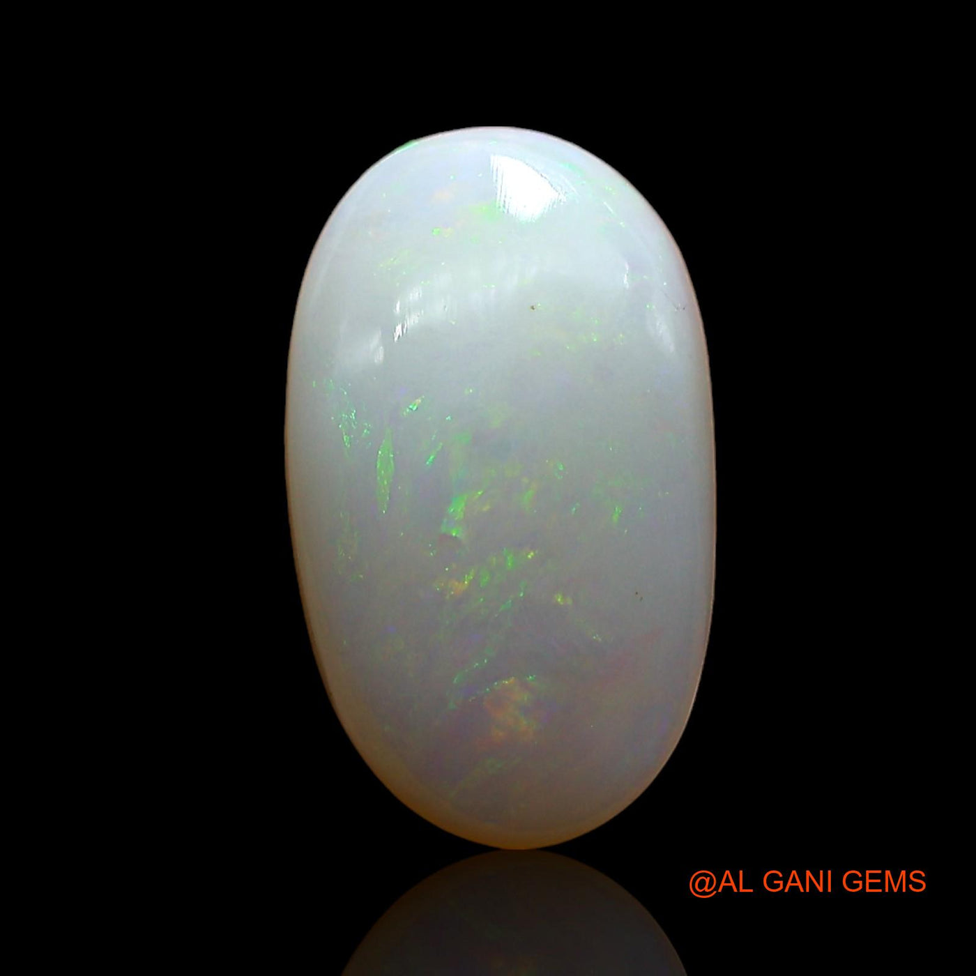2.00 Cts Natural Australian Fire Opal Loose Gemstone Oval Cabochon 13x8x3 mm AE-346