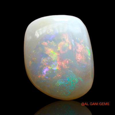 3.00 Cts Natural Australian Fire Opal Loose Gemstone Fancy Cabochon 11x9x4 mm AE-348
