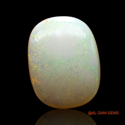 2.00 Cts Natural Australian Fire Opal Loose Gemstone Oval Cabochon 12x9x3 mm AE-350