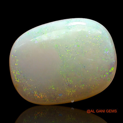 2.00 Cts Natural Australian Fire Opal Loose Gemstone Oval Cabochon 12x9x3 mm AE-350