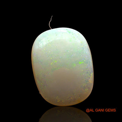 2.00 Cts Natural Australian Fire Opal Loose Gemstone Oval Cabochon 12x9x3 mm AE-350