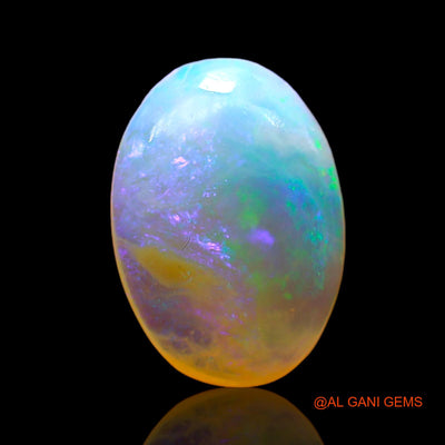 Natural Untreated Fire Opal Loose Gemstone Oval Cabochon From Australia 2.00 Cts 12x9x3 mm AE-351