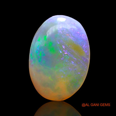Natural Untreated Fire Opal Loose Gemstone Oval Cabochon From Australia 2.00 Cts 12x9x3 mm AE-351