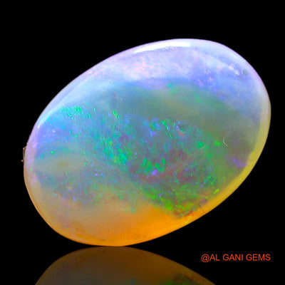 Natural Untreated Fire Opal Loose Gemstone Oval Cabochon From Australia 2.00 Cts 12x9x3 mm AE-351