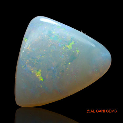 Natural Untreated Fire Opal Loose Gemstone Trillion Cabochon From Australia 2.00 Cts 12x10x3 mm AE-352
