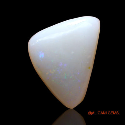 2.00 Cts Natural Australian Fire Opal Loose Gemstone Trillion Cabochon 12x9x4 mm AE-354