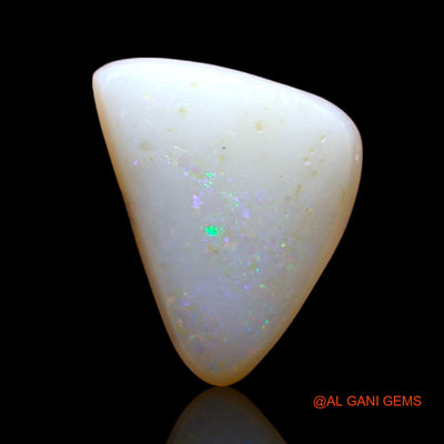 2.00 Cts Natural Australian Fire Opal Loose Gemstone Trillion Cabochon 12x9x4 mm AE-354