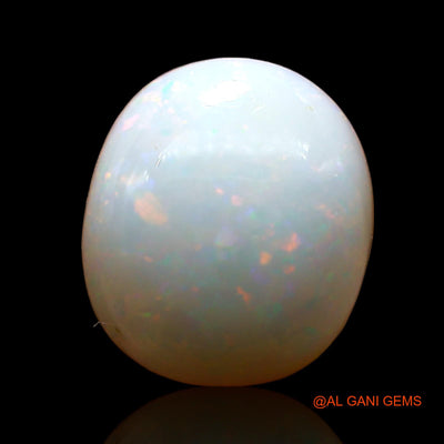 3.00 Cts Natural Australian Fire Opal Loose Gemstone Oval Cabochon 12x10x4 mm AE-355