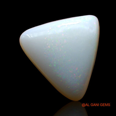 Natural Fire Opal Gemstone 2.00 Cts Loose Trillion Cabochon From Australia 12x10x3 mm AE-356