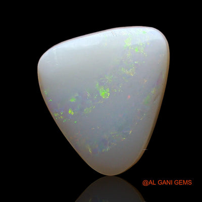 2.00 Cts Natural Australian Fire Opal Loose Gemstone Trillion Cabochon 12x10x3 mm AE-357