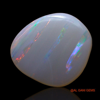 2.00 Cts Natural Australian Fire Opal Loose Gemstone Fancy Cabochon 12x10x2 mm AE-358
