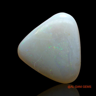 1.00 Cts Natural Australian Fire Opal Trillion Cabochon Loose Gemstone For Jewelry 12x10x2 mm AE-359