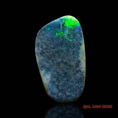 9.00 Cts Natural Australian Fire Opal Loose Gemstone Fancy Cabochon 20x11x5 mm AE-35