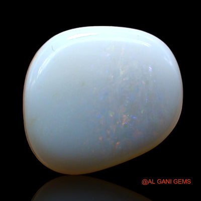 Natural Untreated Fire Opal Loose Gemstone Fancy Cabochon From Australia 2.00 Cts 11x10x3 mm AE-360