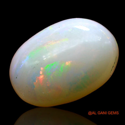 2.00 Cts Natural Australian Fire Opal Loose Gemstone Oval Cabochon 12x9x3 mm AE-362