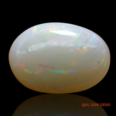 2.00 Cts Natural Australian Fire Opal Loose Gemstone Oval Cabochon 12x9x3 mm AE-362